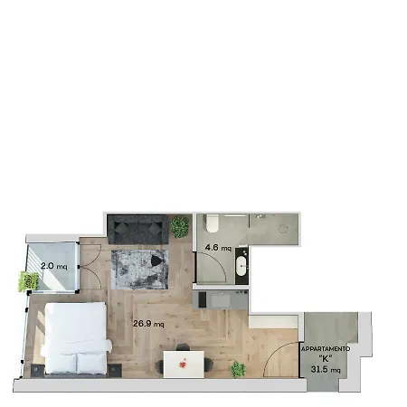 Sabine K Apartament Meran